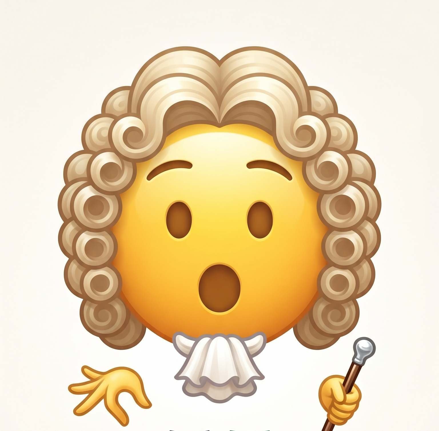 Smiley Perruque blonde
